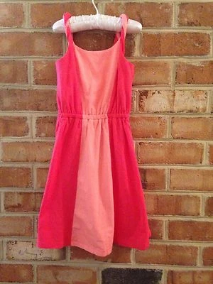 Nuevo con etiquetas Maxi Vestido Gymboree Desert Dreams Rosa Bloque de Color Correas Torcidas 5 Foto 1 de 2
