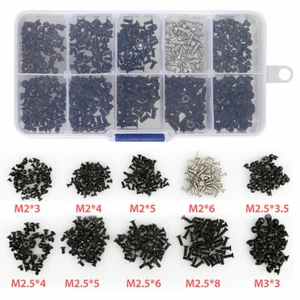 500pcs Laptop Notebook Computer Screw Kit Set For IBM HP Dell Lenovo Samsung BE - Afbeelding 1 van 10