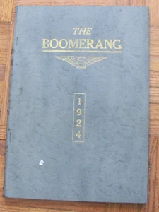 1924 AVON ILLINOIS HIGH SCHOOL YEARBOOK THE BOOMERANG - Picture 1 of 5