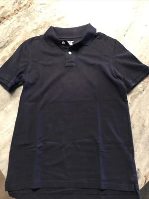 Boys XL Cherokee Ultimate Polo Shirts Collar Navy Blue Short Sleeve Cotton Blend - Image 1 of 4