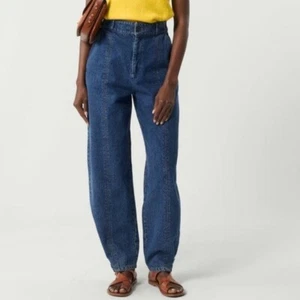 NWT SOEUR Salvador Tapered High-Rise Front Seam Jeans - 10 - Picture 1 of 13