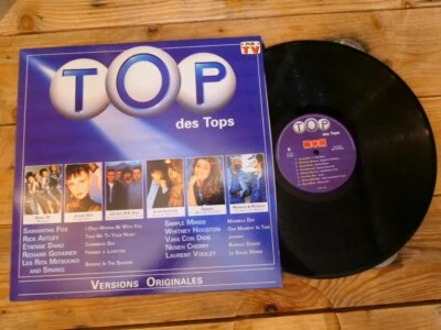 TOP DES TOPS COMPILATION LP 33T VINYLE EX COVER EX ORIGINAL 1989 - Photo 1/4