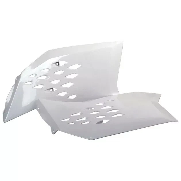 White Radiator Shrouds KTM 250SXF 2007 2008 2009 2010 SXF250 — 第 1/1 张图片