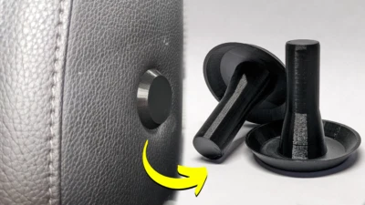 2013 - 2019 Fiat 500 Armrest Cover Delete Cap (SINGLE) - Image 1 of 4