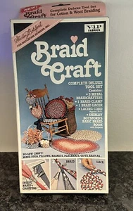 Vintage Shirley Botsford Braid Craft Set Complete In Box - Picture 1 of 6