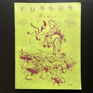 Fungus Rodeo #1 fanzine 1987 Chris Gore Jack Kirby Charles Manson Fischer - Foto 1 di 17