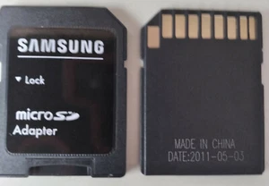 25 Qty Samsung MicroSD/SDHC/SDXC to Full SD Memory Card Adapter Lot of 25 - Picture 1 of 2