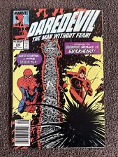 DAREDEVIL #270 (Marvel, 1989) Spider-Man ~ 1st Blackheart ~ Newsstand