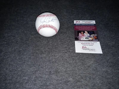 Béisbol firmado por Joe Carter Jsa Toronto Blue Jays Romlb Foto 1 de 2