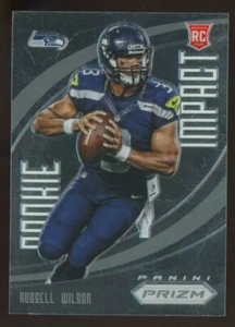 2012 Panini Prizm Impact #8 Russell Wilson Seahawks RC Rookie - Picture 1 of 1