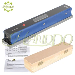 12" Heavy Duty Precision Bar Machinist Level 0.0002''/10' Accuracy w/ Wooden Box - Picture 1 of 12