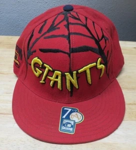 San Francisco Giants Spiderman Spiders Cooperstown Collection AN Hat 7 1/2 Red - Picture 1 of 9