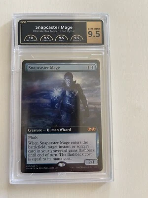 MTG Ultimate Masters Box Topper 2018 Snapcaster Mage PCG 9.5 GEM MINT UMA - Image 1 of 2