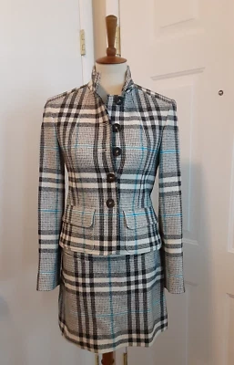 博柏利两件套裙套装,全新带标签 — 第 1/4 张图片