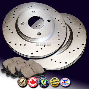 Details about   Front Drilled Slotted Rotors and Metallic Pads for 2004-2007 Saturn Ion Silver