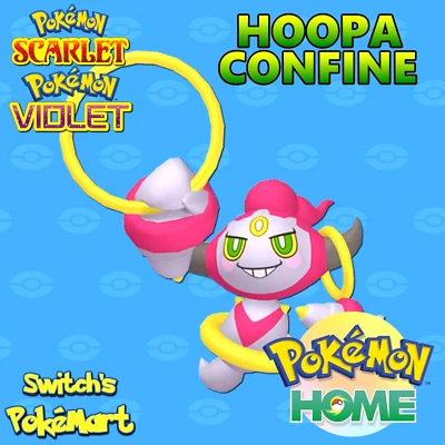 ✨ MIGHTY Hoopa Confine Event Untouched ✨ Pokemon Scarlet/Violet/Home Trade🚀 - Image 1 of 4