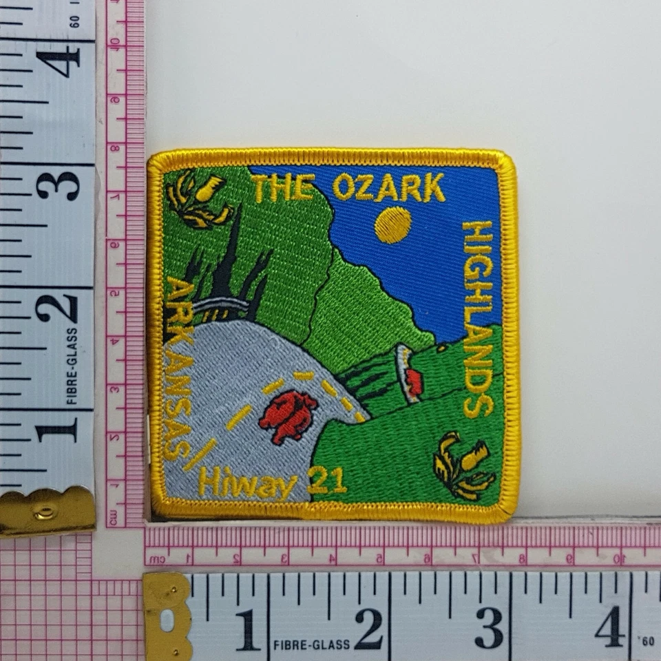 The Ozark Highlands Arkansas Hiway 21 Patch Applique Crest Logo Badge J2 - Image 1 of 1