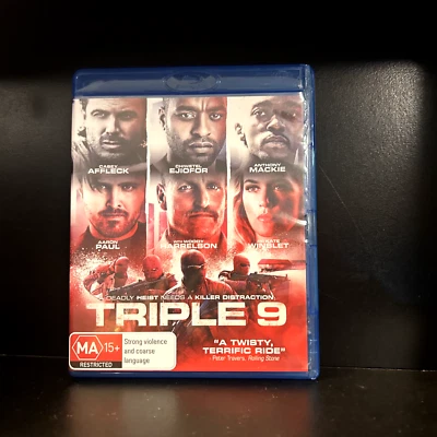 Triple Nine (Blu-ray, 2016) RB. VGC. Pre-owned. Scratch-free. - Image 1 of 3