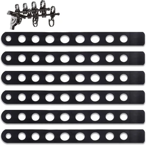 (6-Pack) Replacement Bike Rack Cradle Straps .49" Ladder-Style Strap Holes - Picture 1 of 11