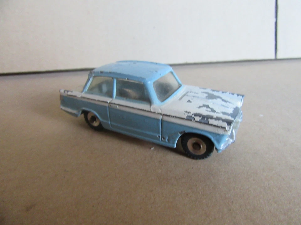 389H Vintage Dinky 189 England Triumph Herald Bicolore 1:43 - Photo 1/4