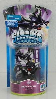 Dark Spyro - Skylanders Spyros Adventure Figure Exclusive Gamescom 2012 RARE New - Image 1 of 2