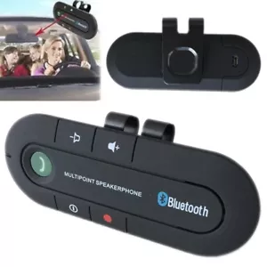 Kit vivavoce wireless Bluetooth auto altoparlante telefono visiera clip - Foto 1 di 8