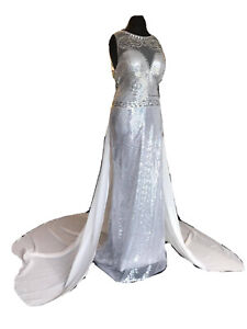 Silver Wedding dress