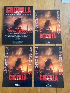 Godzilla 2014 80-seitiges offizielles Buch Japan! (BONUS Mini-Poster x3 $ 29,97 Wert!) - Bild 1 von 22