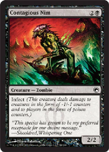 CONTAGIOUS NIM Scars of Mirrodin MTG Magic the Gathering Cards DJMagic - Image 1 of 1