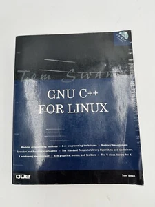 Vintage GNU C++ For Linux Book And CD 2000 - Picture 1 of 3