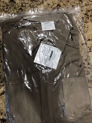 Lakeland FR Coveralls Adult Size XLG30 Beige 2112 Cat 2 Pockets Zip ATPV 9.8 - Image 1 of 3