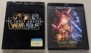 Star Wars The Force Awakens Blu-ray DVD Digital Harrison Ford 136 Min Sleeve - Picture 1 of 5