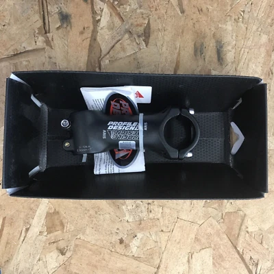 НОВЫЙ профиль дизайн Aris стержень - 90 мм 31,8 зажим +/-7 1 1/8» алюминий черный - Изображение 1 из 3