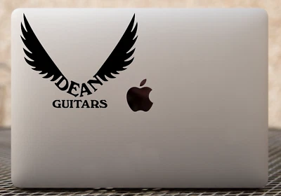 Dean Guitars Logo Decal- Guitar Sticker- Music Decal- Vinyl Decal-Band Decal