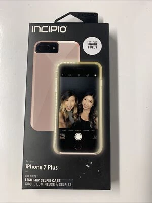 Funda para selfie iluminada Incipio LUX Brite - iPhone 7 / 7 Plus y 8 / 8 Plus - Nueva en caja Foto 1 de 4