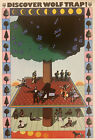Milton Glaser ?Discover Wolftrap' Music Festival Pop Art Poster 1975 Pop Art 37