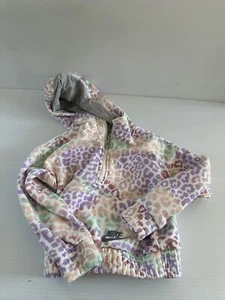 Nike Girls 3T Two Piece Outfit Leopard PrInt Pullover And Leggings - Picture 1 of 8
