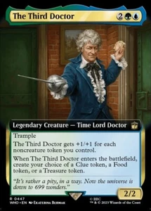 1x - The Third Doctor - (Extended Art) - Doctor Who - NM MTG - Bild 1 von 1