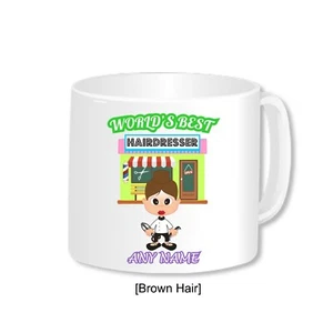 Personalisiertes Geschenk Friseur Friseur Jumbo Becher Friseursalon Arbeit Neuheit Geschenk - Bild 1 von 16