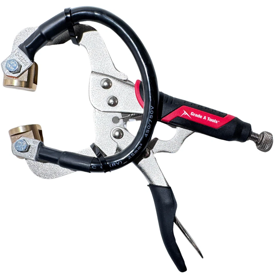 Shunting Pliers Clamps - Collision Repair Panel Grounding Foto 1 de 4