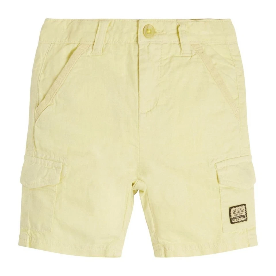 Bermuda Guess Cargo In Misto Lino Bambino Foto 1 de 1