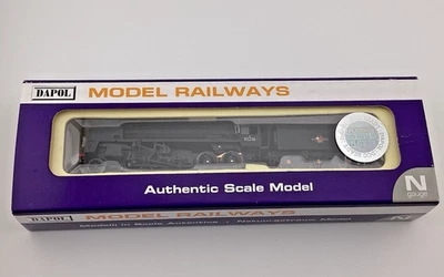 N Gauge Dapol ND-090C Class 9F Locomotive BR Late Crest 92226 Double Chimney - Image 1 of 4
