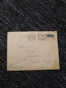 Briefumschlag ( Leer ) San Francisco 1939 nach Simbach Niederbayern. - Bild 1 von 2