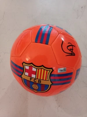 Pallone da calcio firmato FC Barcelona + COA | Calcio autografato - Immagine 1 di 4