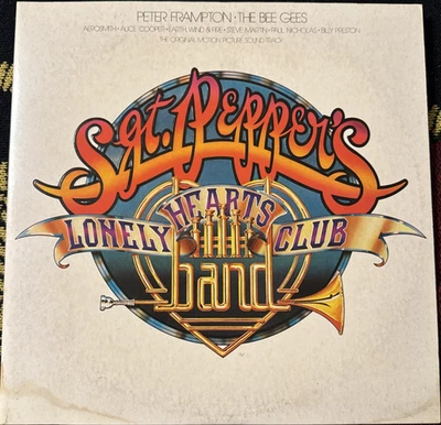 Sgt. Peppers Lonely Hearts Club Band Peter Frampton & The Bee Gees Double LP  Foto 1 de 4