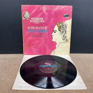 Herman Scherchen Conducts Schumann’s Manfred Vienna Radio Orchestra Vinyl - Picture 1 of 2