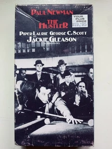 The Hustler (VHS 1990) Paul Newman, Jackie Gleason, George C Scott, Piper Laurie - Bild 1 von 6