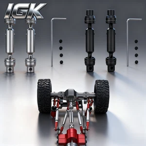 Metal Drive Shaft for WPL D12 C14 C24 B14 B24 B16 B36 C64-1 MN D90 D98 MN99S RC - Picture 1 of 8