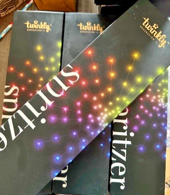 NUEVO-Twinkly Spritzer 2 TWB200STP-WUS Pulverizador de Luces LED Controladas por Aplicación con 200 Foto 1 de 4