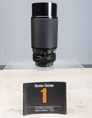Vivitar 70-10 mm F2,8-4,0 serie 1 edición Komine para cámaras fotográficas Canon FD 35 mm Foto 1 de 4